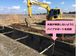 田んぼ　埋立　農地改良　造成